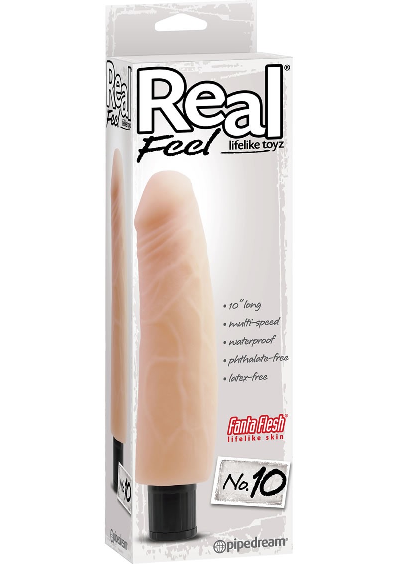 Real Feel Lifelike Toyz Number 10 Dong Flesh 10 Inch