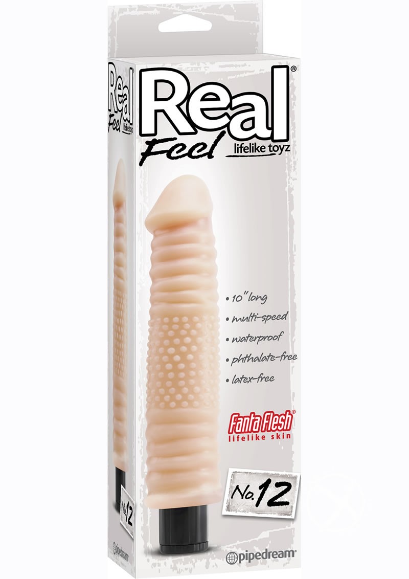 Real Feel Lifelike Toyz Number 12 Dong Flesh 10.5 Inch