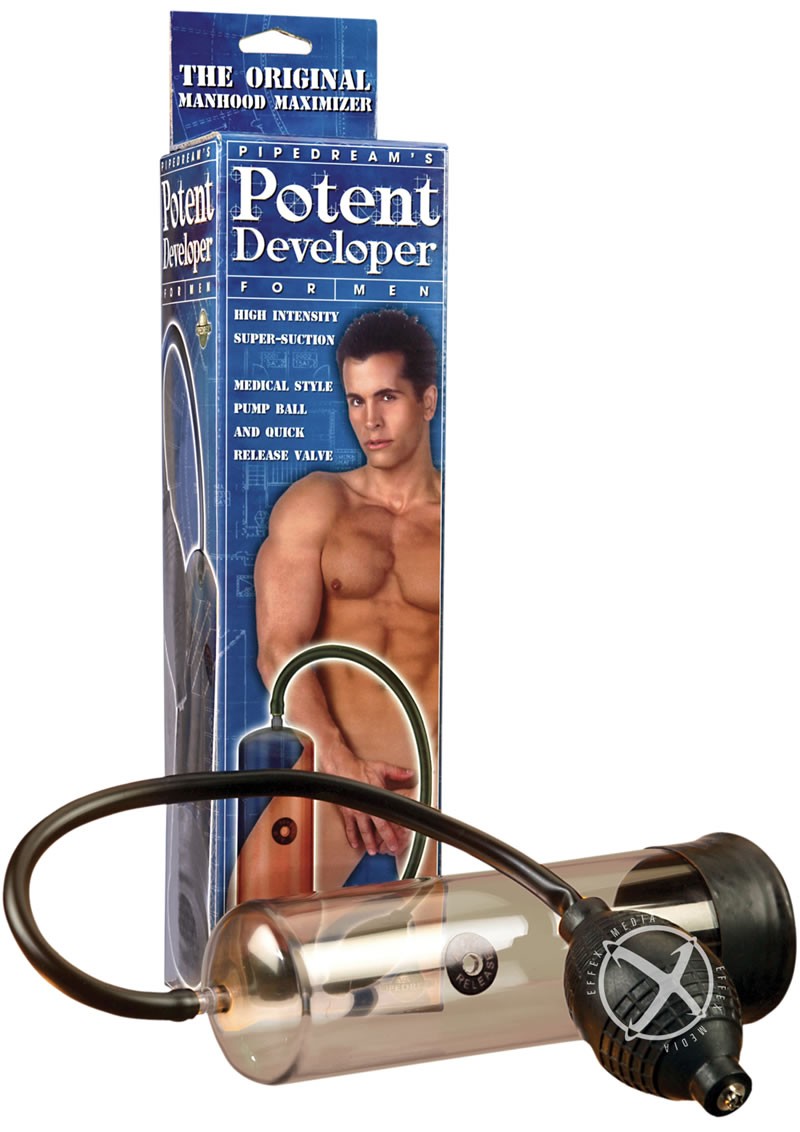 Potent Developer For Men Penis Pump Clear