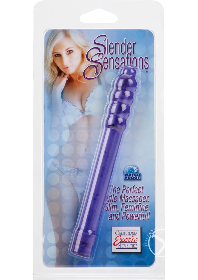 Slender Sensations Massager Waterproof 5.5 Inch Purple