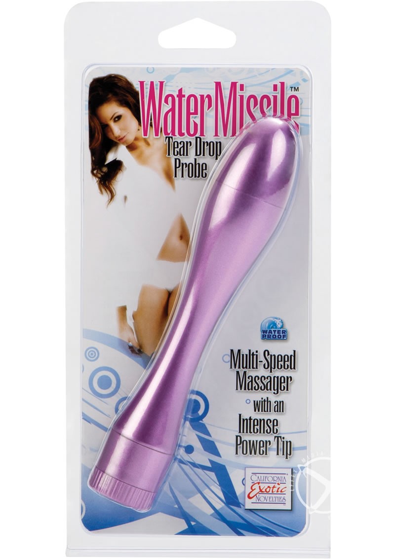 Water Missle Tear Drop Probe Waterproof Pink