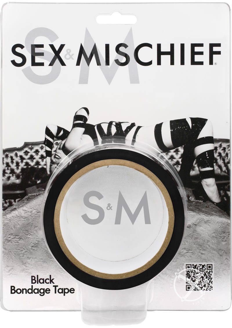 Sex And Mischief Bondage Tape Black