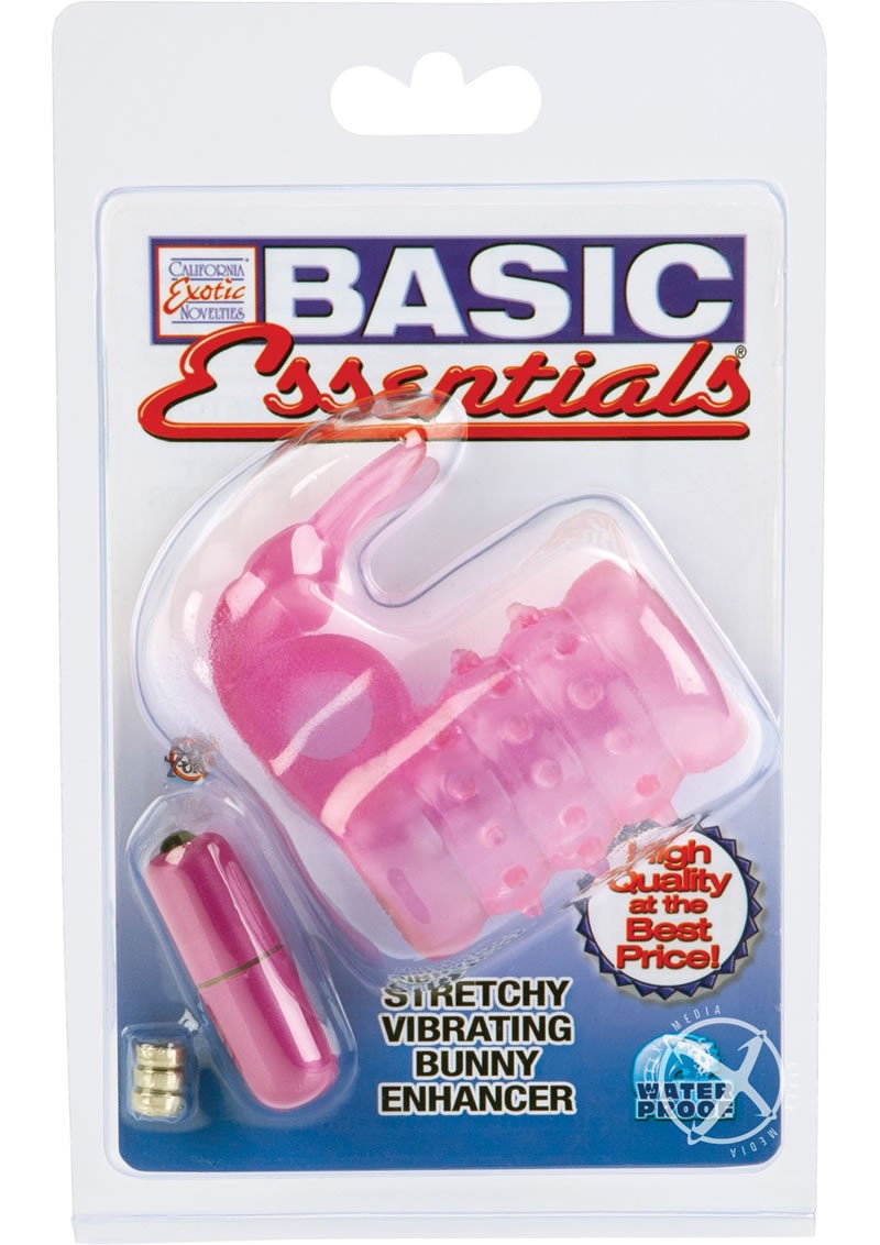 Basic Essentials Stretchy Bunny Enhancer Pink