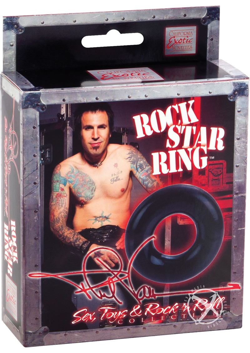 Phil Varone Rock Star Ring Cock Ring Black