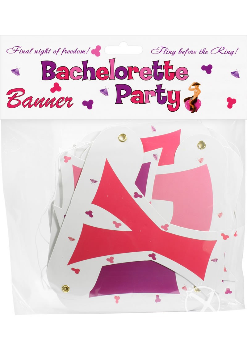 Bachelorette Party Letter Banner
