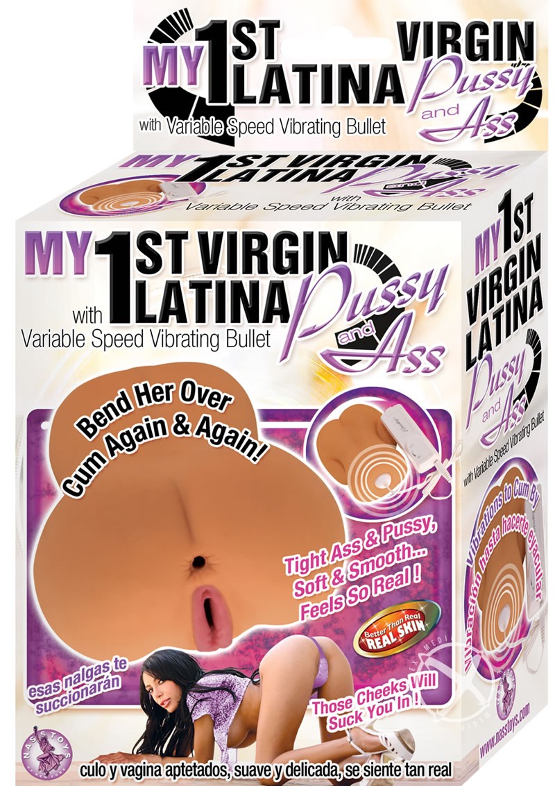 My First Virgin Latina Pussy And Ass Masturbator Flesh