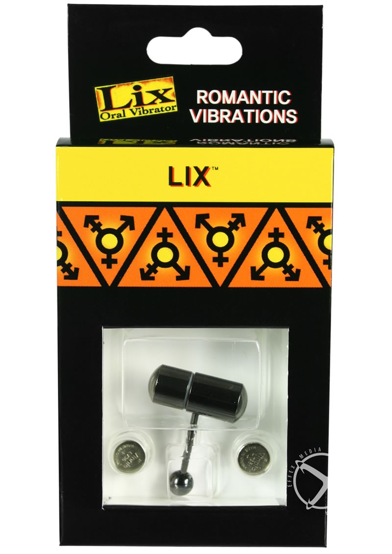 Lix Oral Vibrator Black