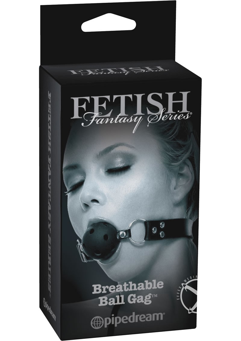 Fetish Fantasy Breathable Ball Gag Black Limited Edition