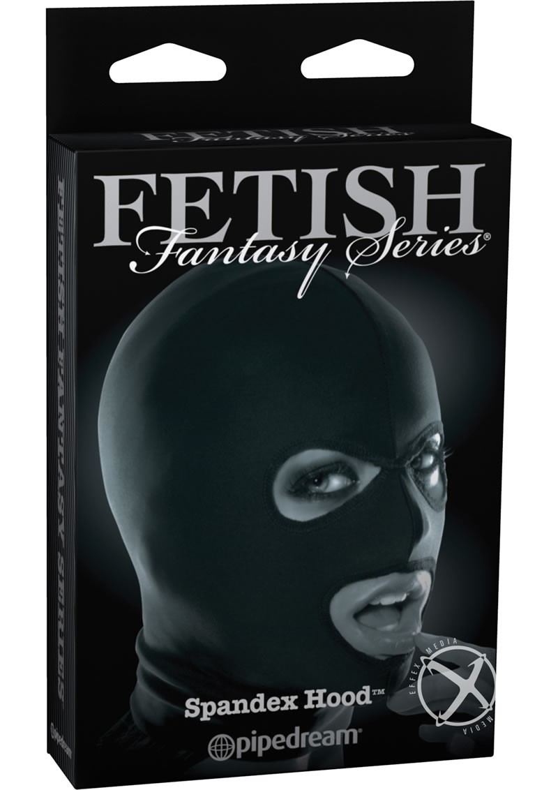 Fetish Fantasy Spandex Hood Black Limited Edition