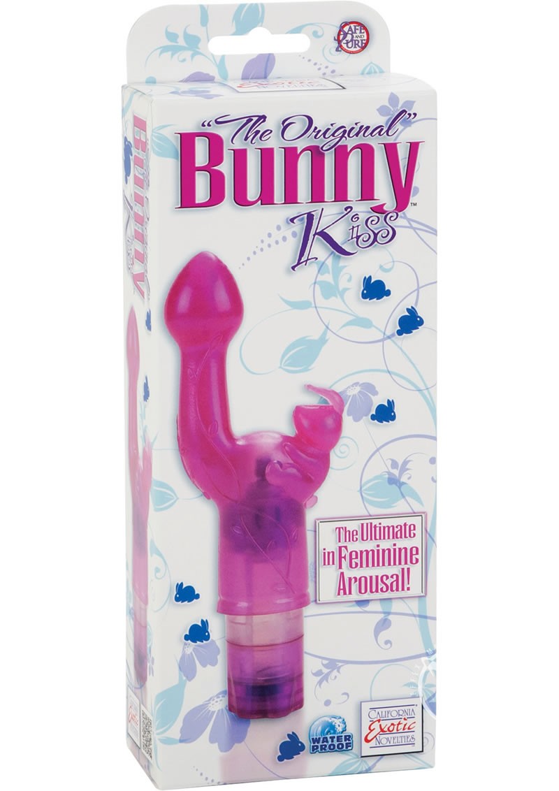 The Original Bunny Kiss Vibrator Waterproof Pink