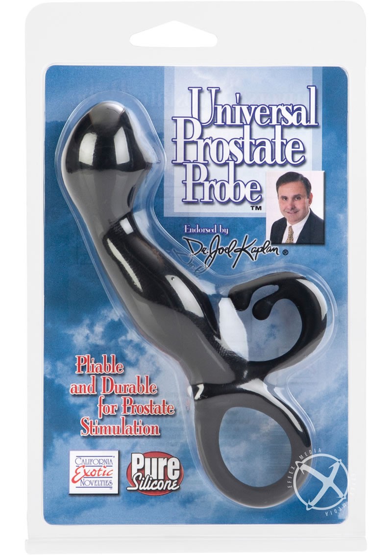 Dr Joel Kaplan Universal Prostate Probe Silicone Black