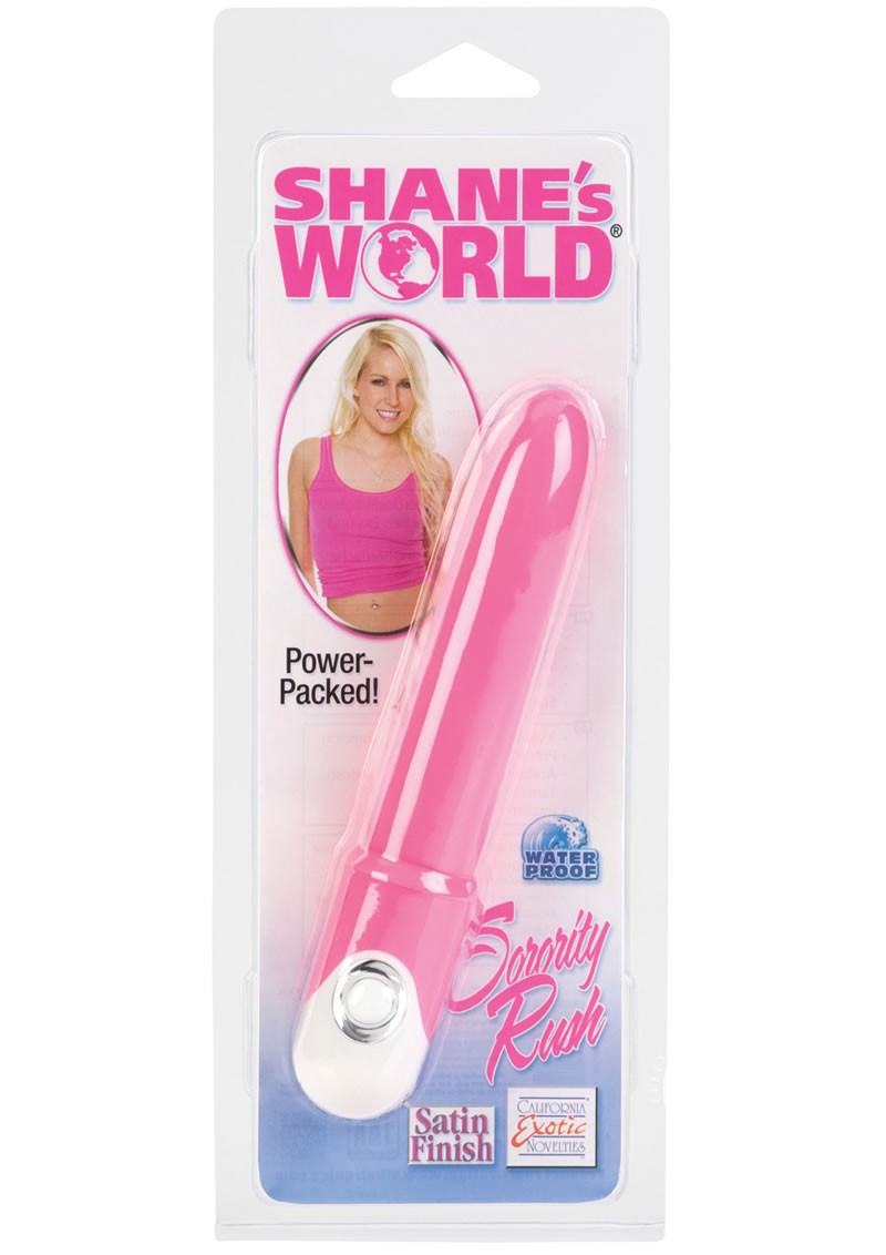 Shanes World Sorority Rush Massager Pink 4.5 Inches