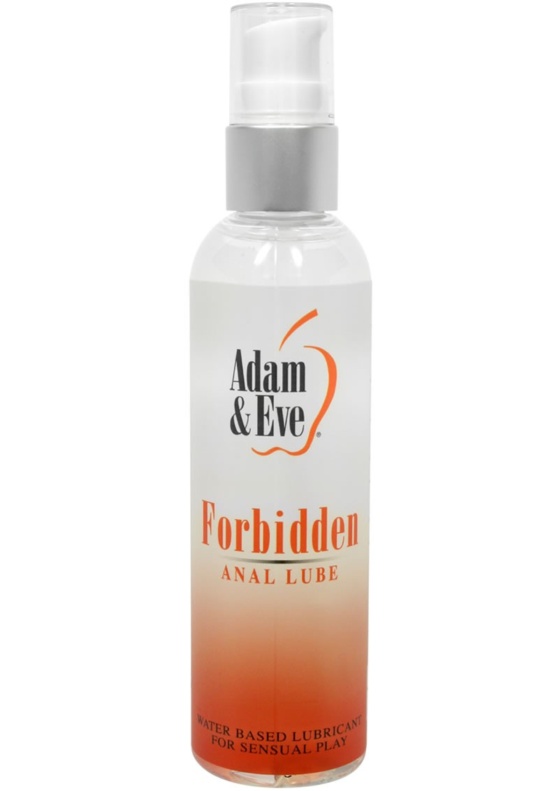 Adam and Eve Forbidden Water Based Anal Lubricant 4 Ounce