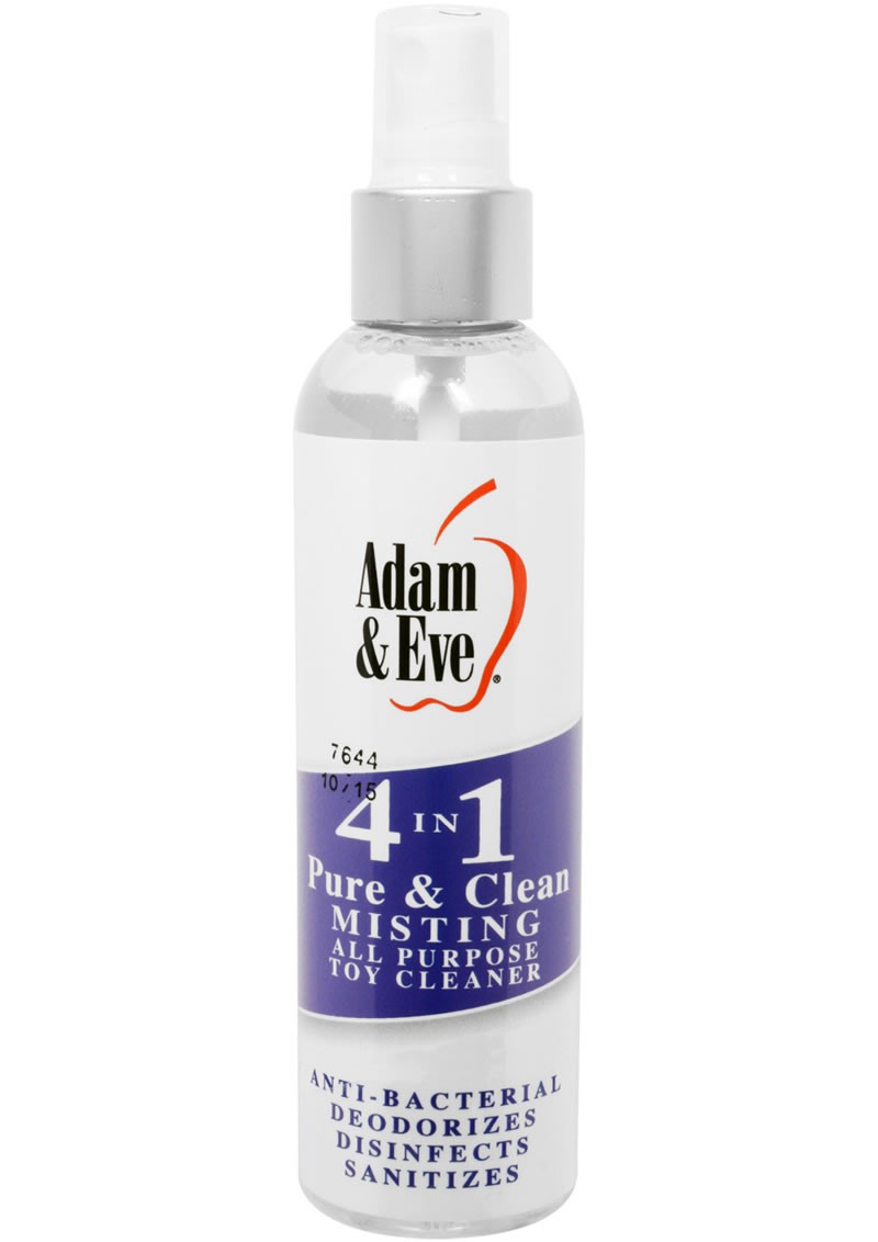 Adam & Eve 4 In 1 Pure & Clean Misting All Purpose Toy Cleaner 4 oz