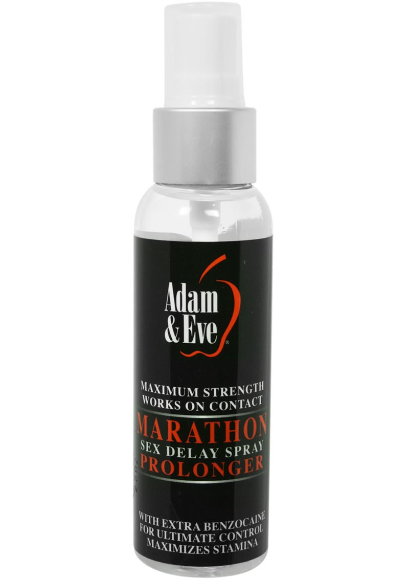 Adam & Eve Marathon Sex Delay Spray Prolonger Maximum Strength 2 oz