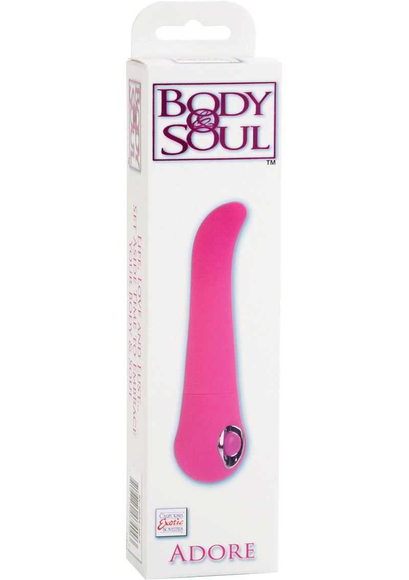 Body and Soul Adore Vibrator Waterproof Pink