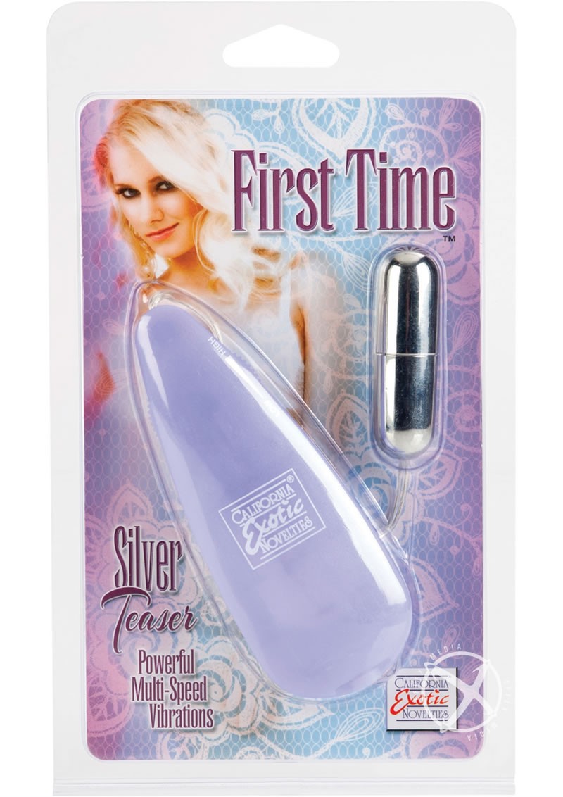 First Time Satin Teaser Remote Control Bullet Purple