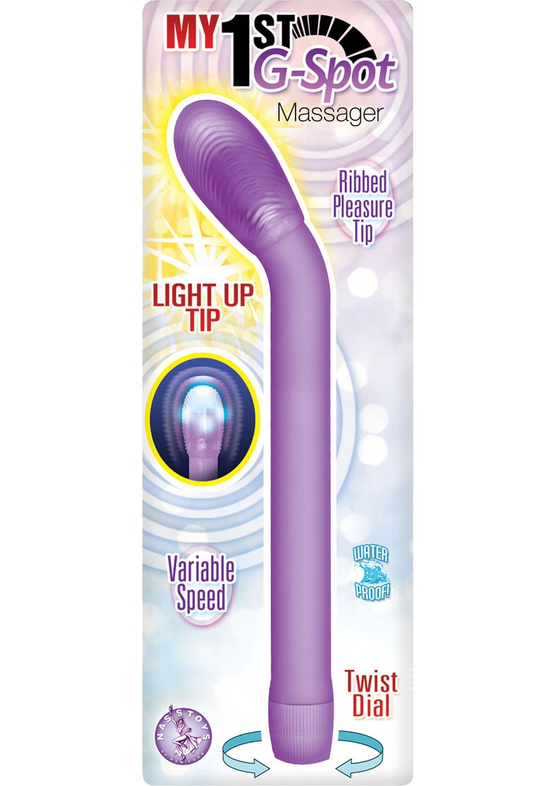 My 1st G Spot Massager Waterproof Purple