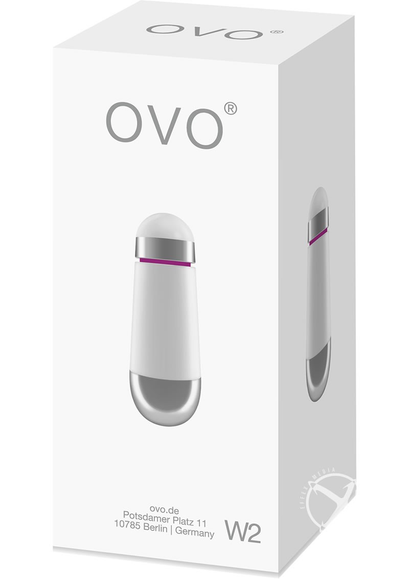 Ovo W2 Bullet Waterproof White And Chrome
