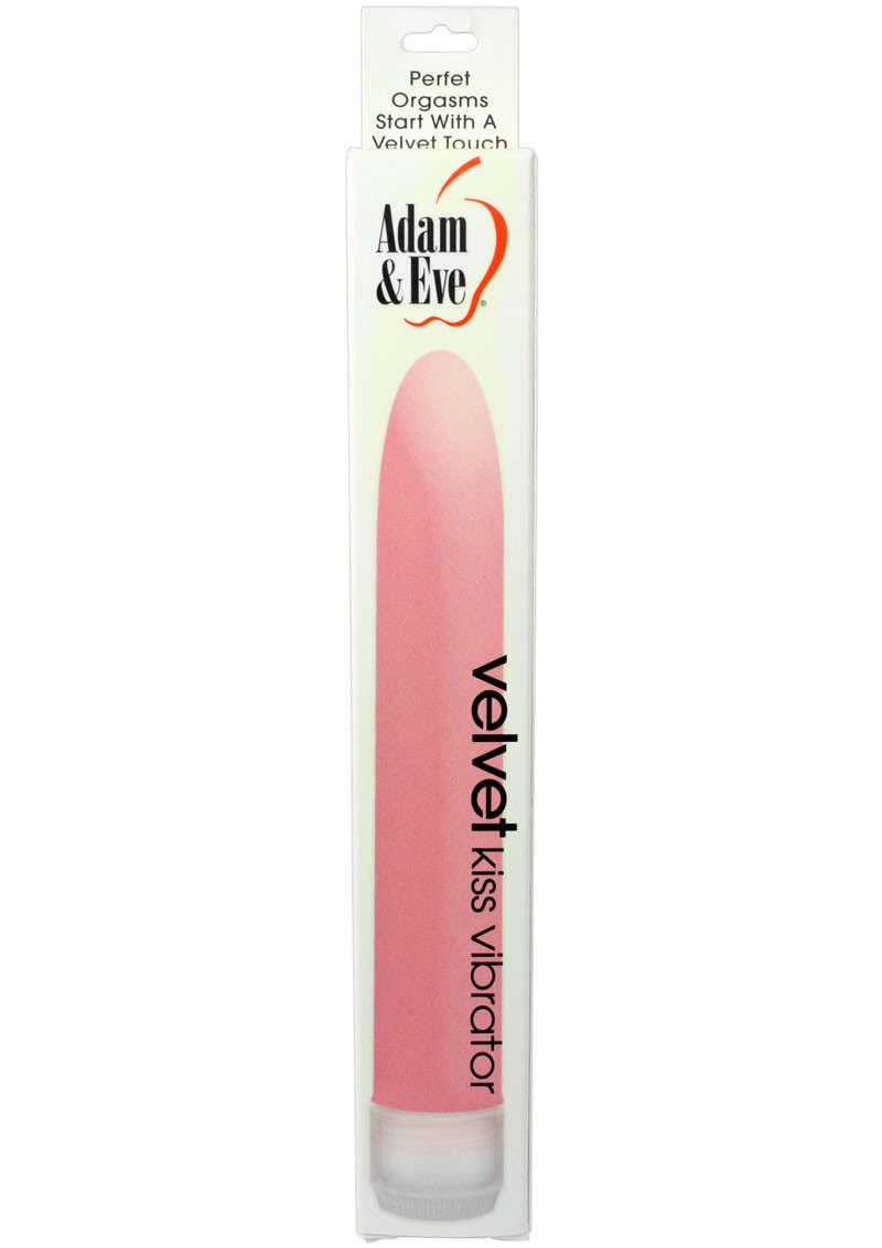 Velvet Kiss Vibrator Waterproof Pink 6 Inch