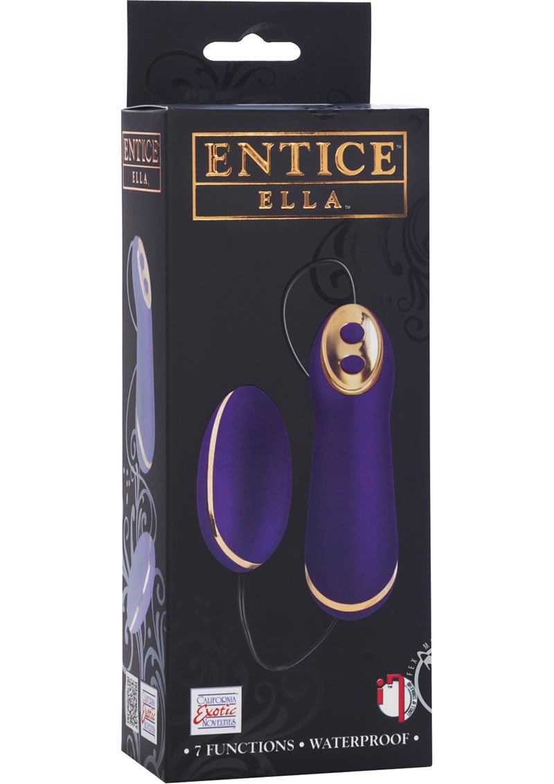 Entice Ella Remote Control Bullet Waterproof Purple