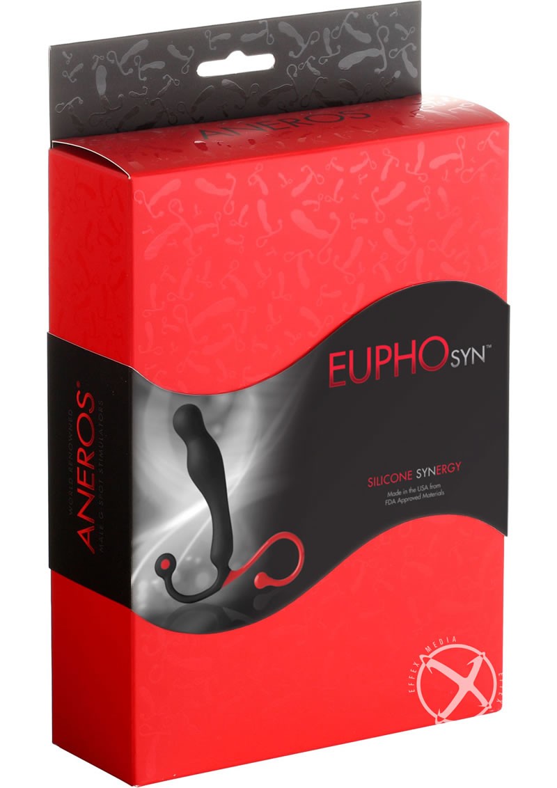 Eupho Syn Silicone Male G-Spot Stimulator Black/Red