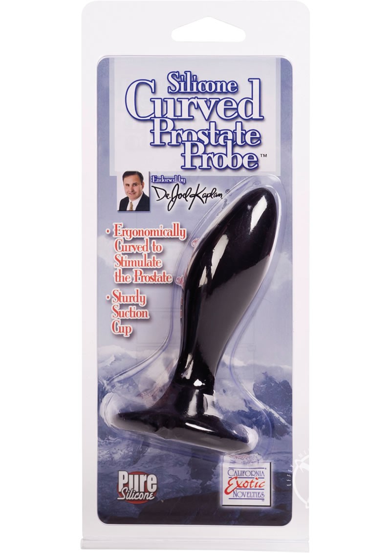 Dr Joel Kaplan Prostate Probe Anal Plug Black 4 Inch