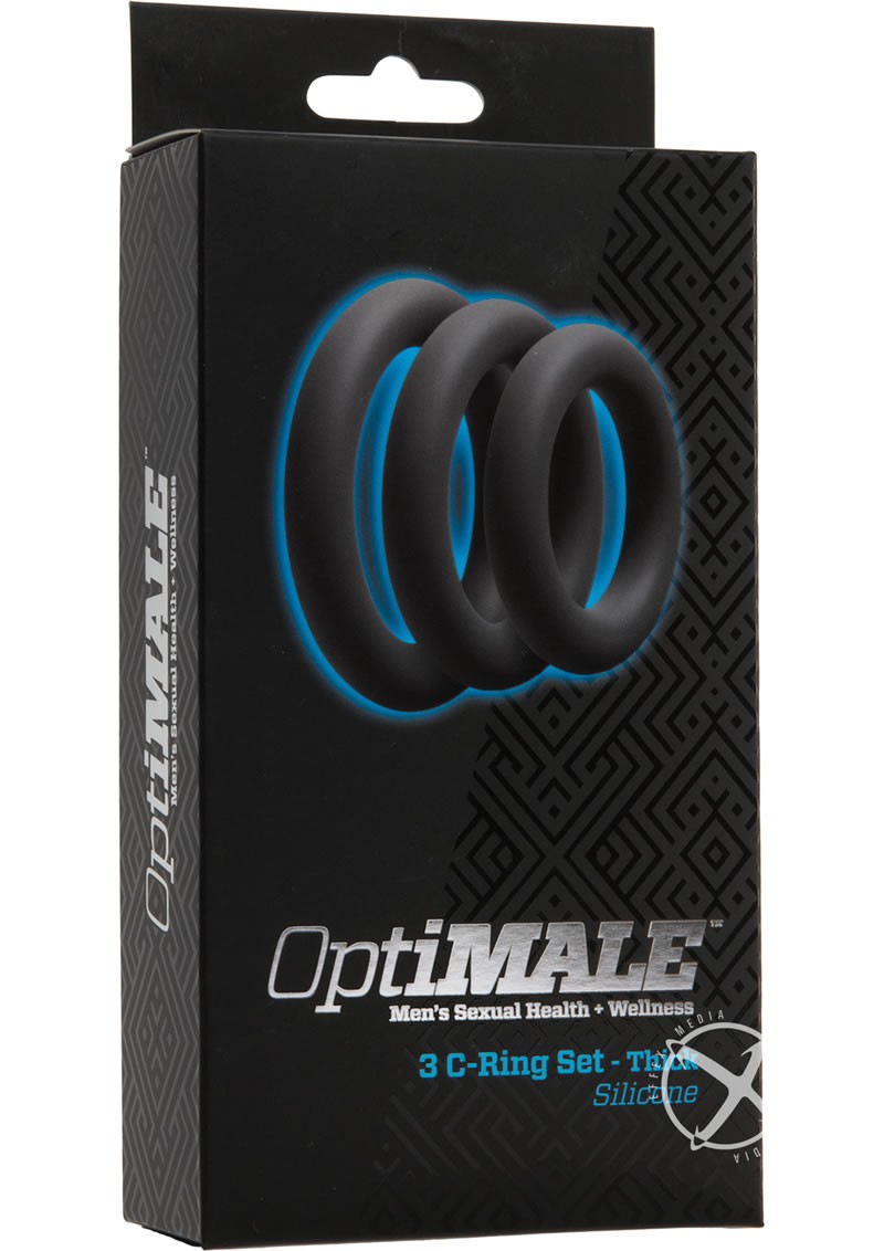 Optimale 3 Silicone C-Ring Set Thick Slate