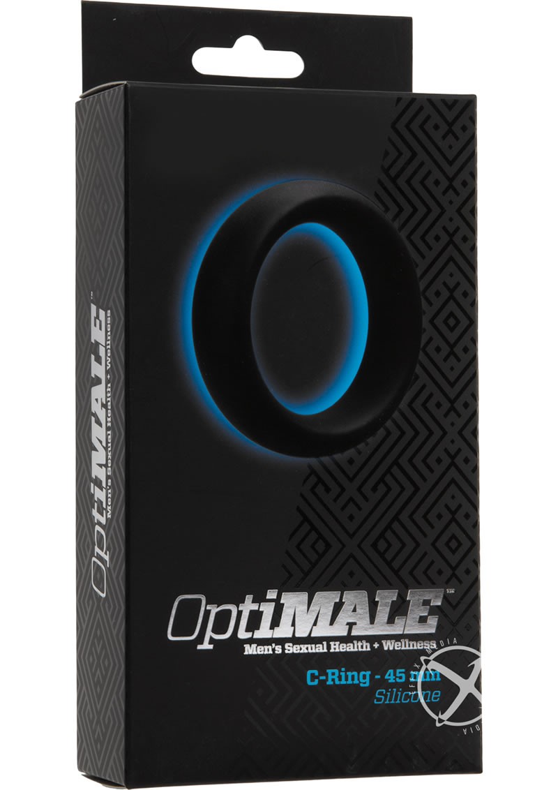 Optimale Silicone C-Ring Black 45 Millimeter