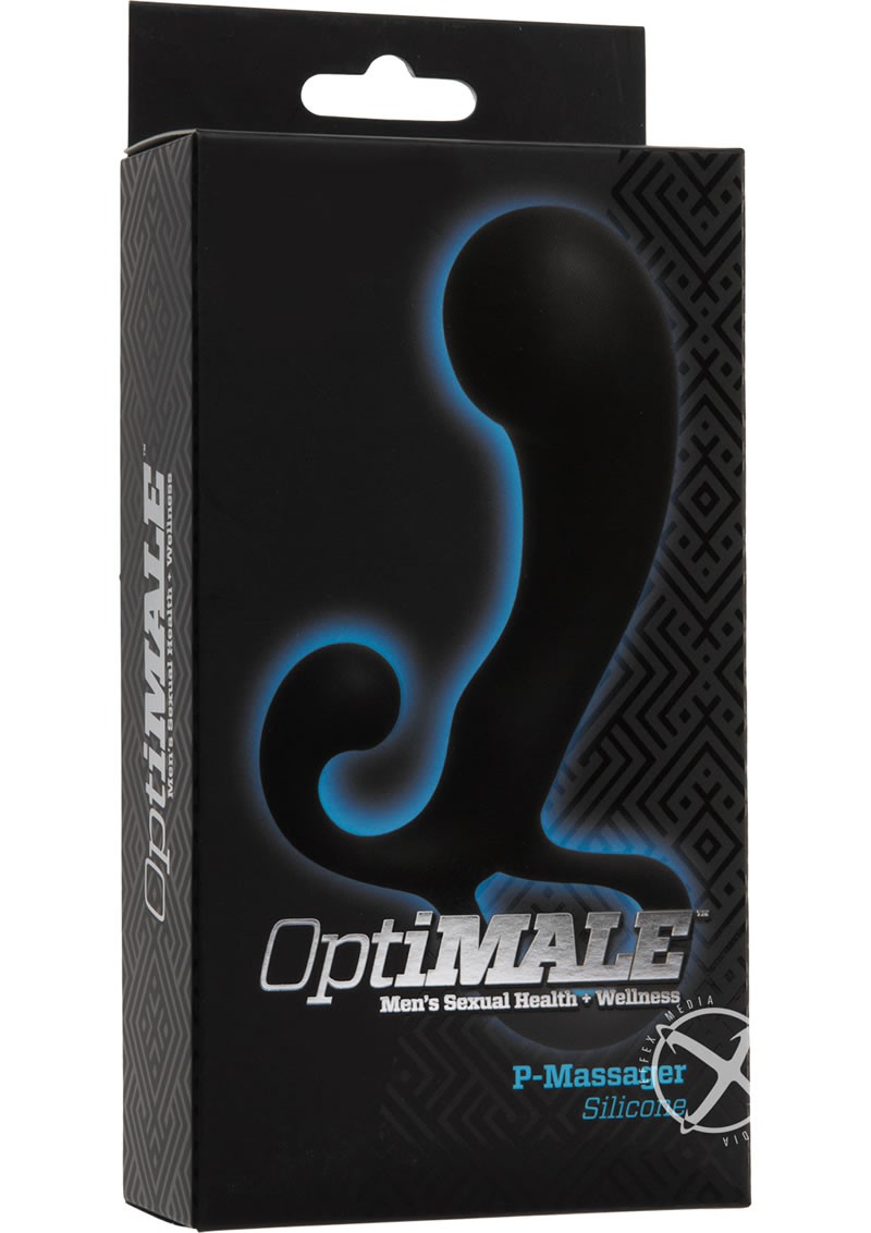 Optimale Silicone P-Massager Black