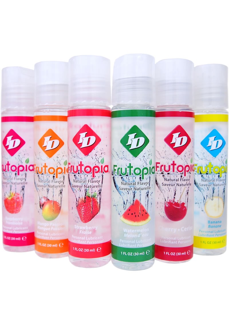 Frutopia Natural Flavor Water Based Personal Lubricant 1 oz Bottle
