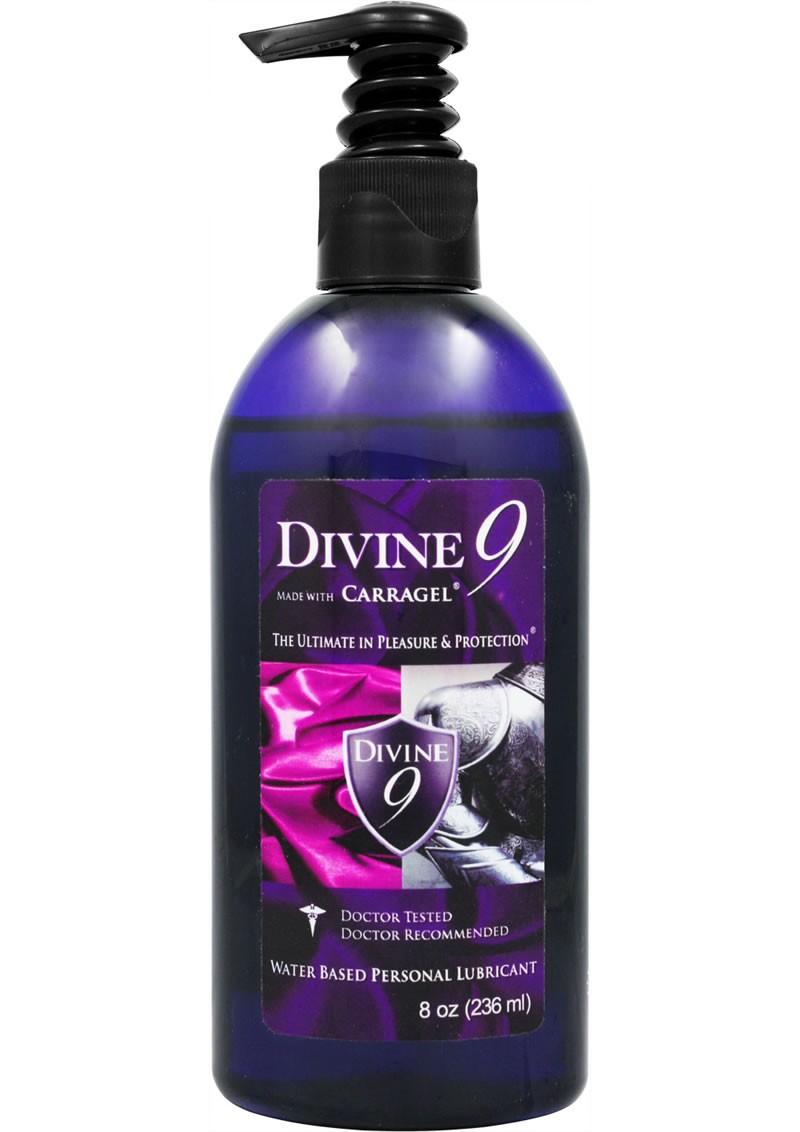 Divine 9 Water Based Lubricant 8 Ounce