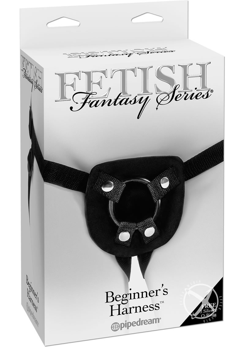 Fetish Fantasy Beginners Harness Adjustable Black