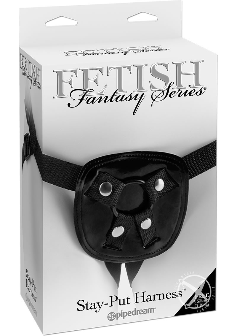 Fetish Fantasy Stay Put Harness Adjustable Black