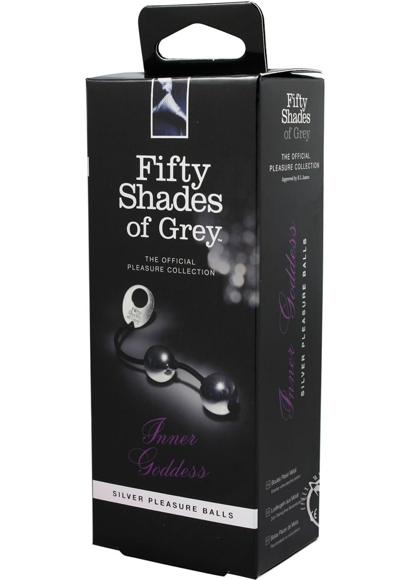 Fifty Shades Of Grey Inner Goddess Silver Pelasure Balls