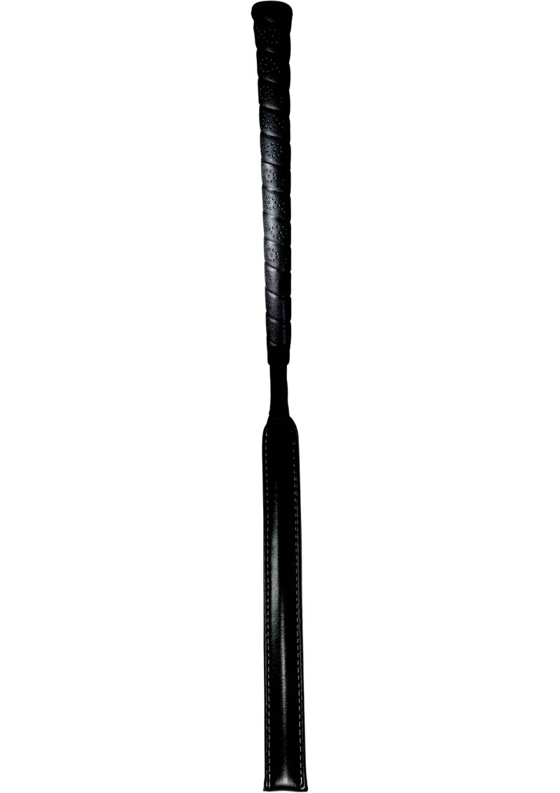 Edge Hard Limits Crop Vegan Leather Black 28.5 Inch