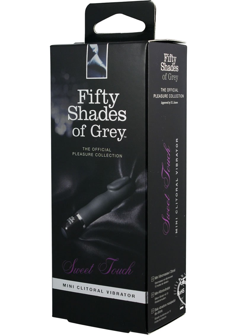 Fifty Shades Of Grey Sweet Touch Mini Clitoral Vibrator Black