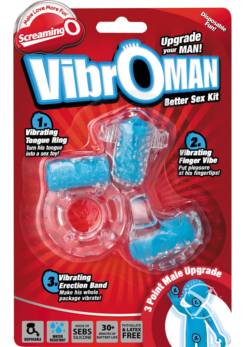 Screaming O Vibroman 3/pk