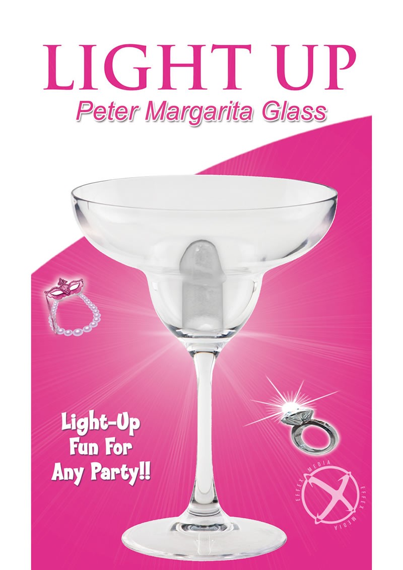 Light Up Peter Margarita Glass