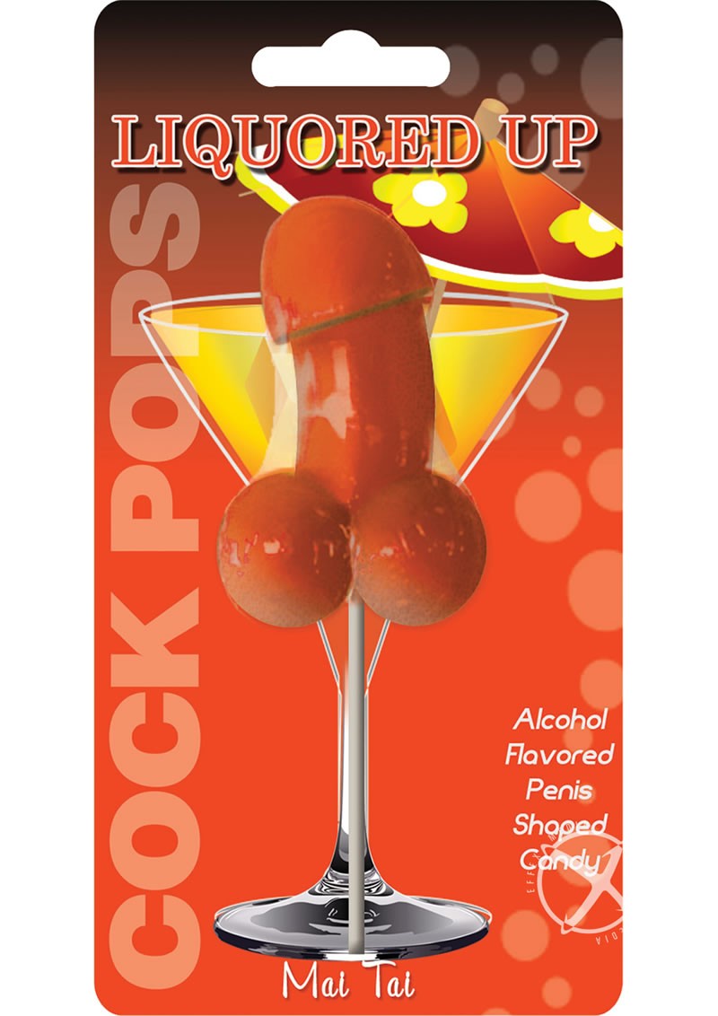 Liquored Up Cock Pops Lollipop Mai Tai