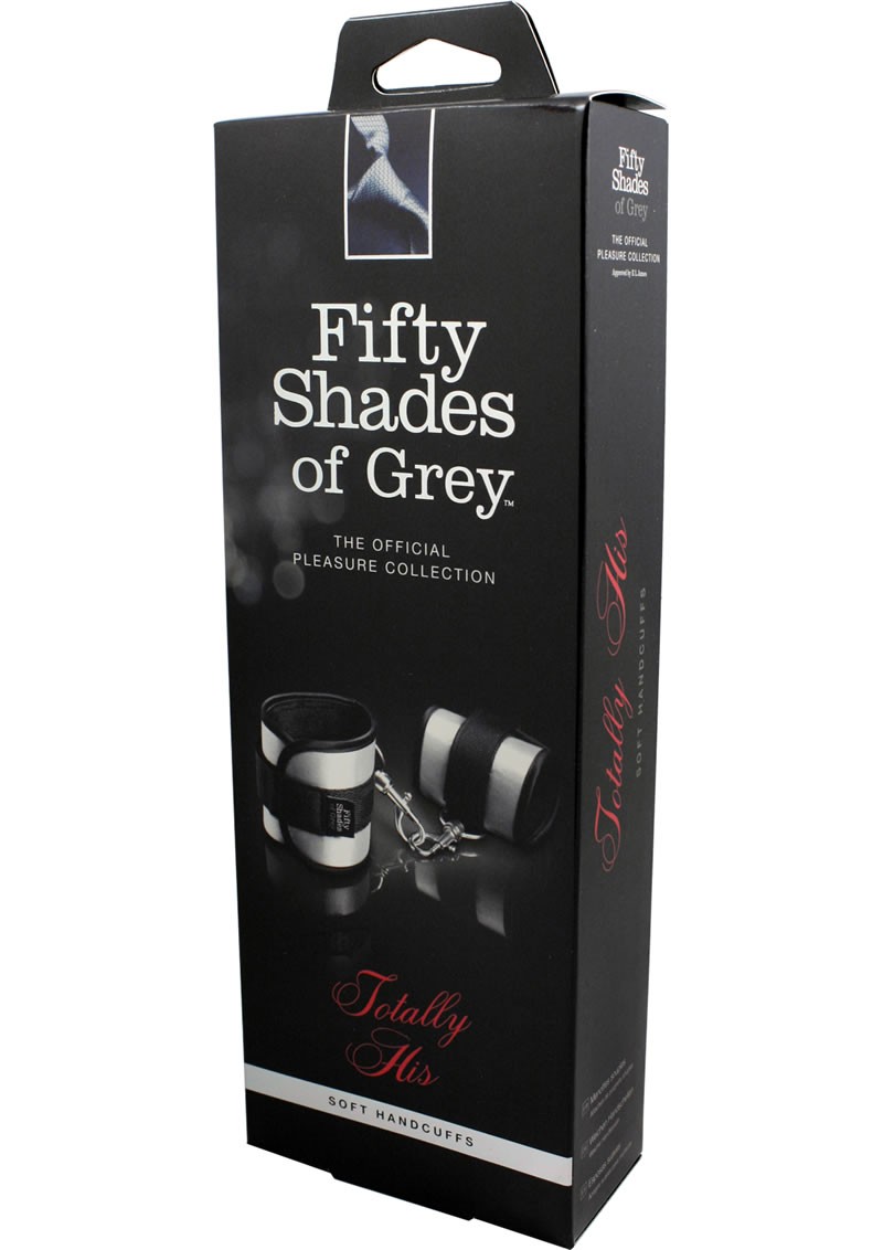 Fifty Shades Of Grey Totally His Soft Handcuffs Adjustable