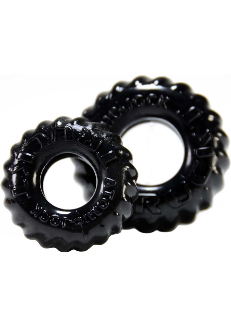 Truckt Cockrings Black 2 Each Per Pack