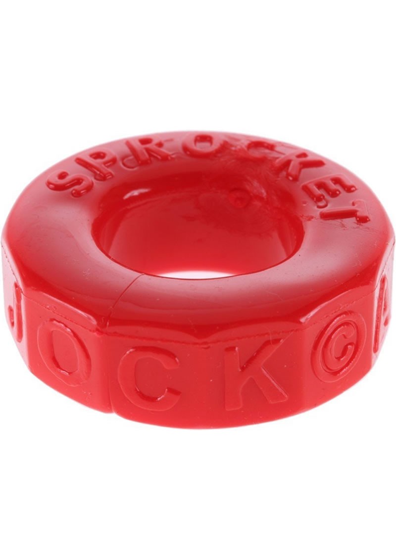 Sprocket Cockring Red 2.8 Inch