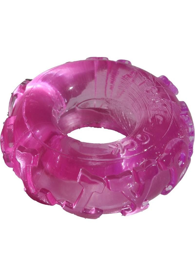 Jelly Bean Cockring Pink