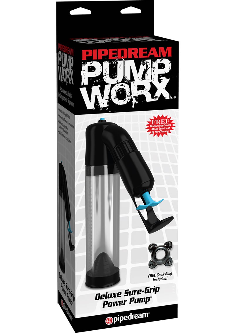 Pump Worx Deluxe Sure Grip Power Penis Pump
