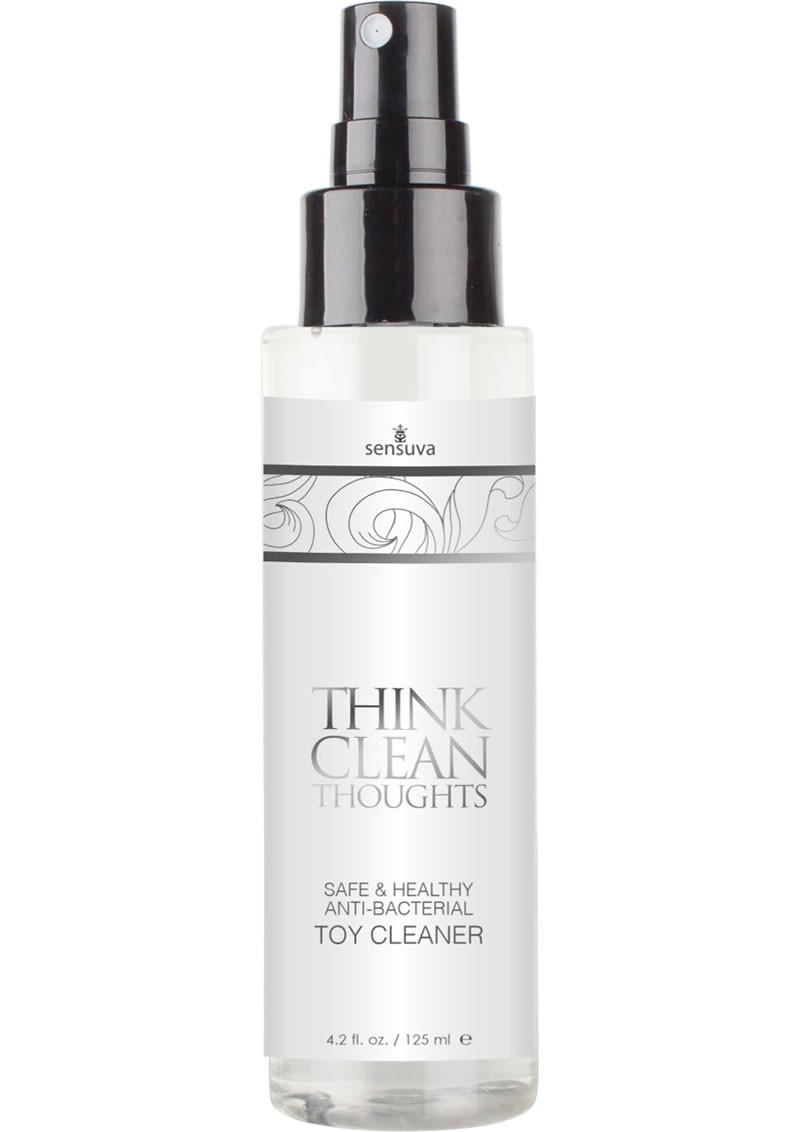 Think Clean thoughts Anti Bacterial Toy Clearner 4.2 oz Spray
