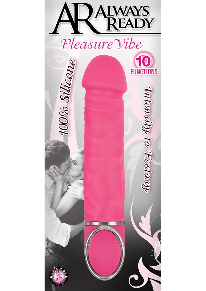Always Ready Pleasure Vibe 10 Function Pink 7.25 Inch