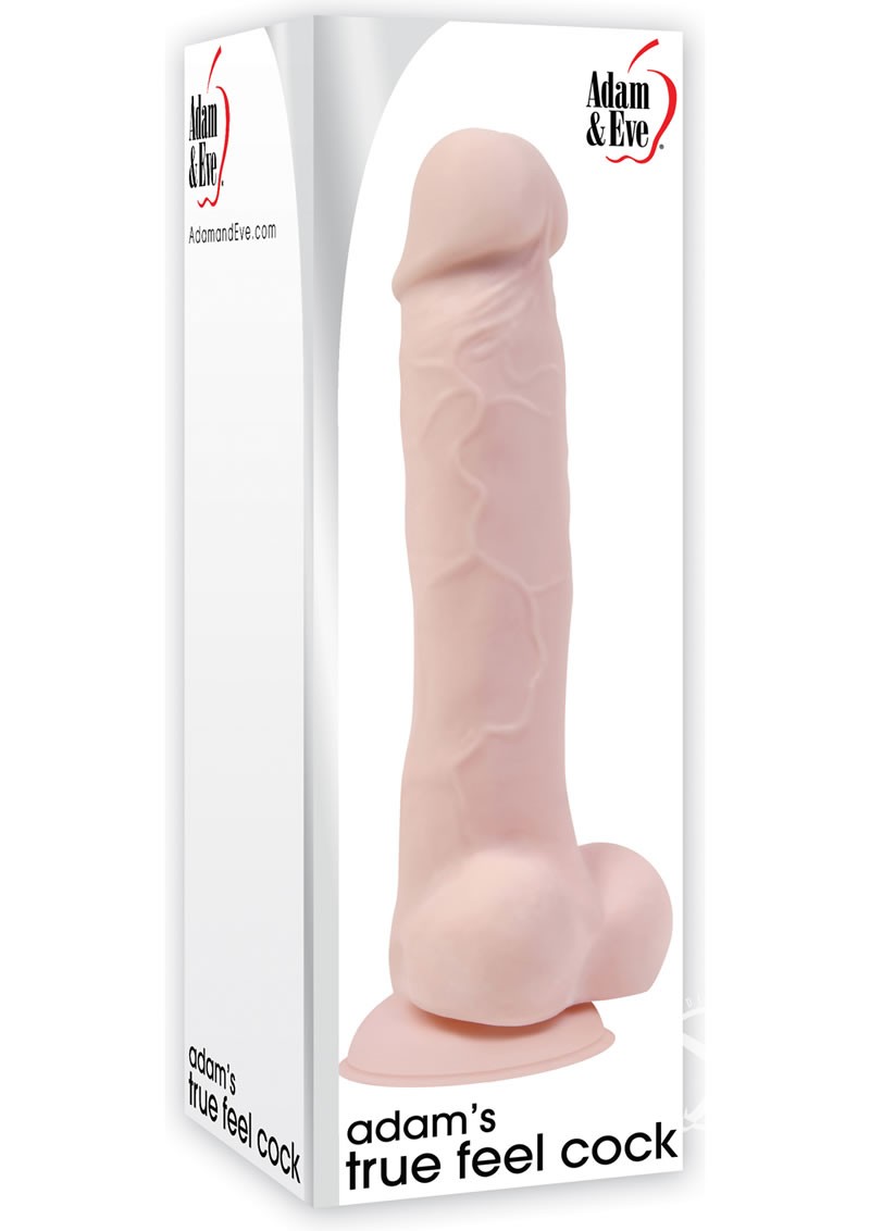 Adam`s True Feel Cock Dildo Flesh 7 Inch