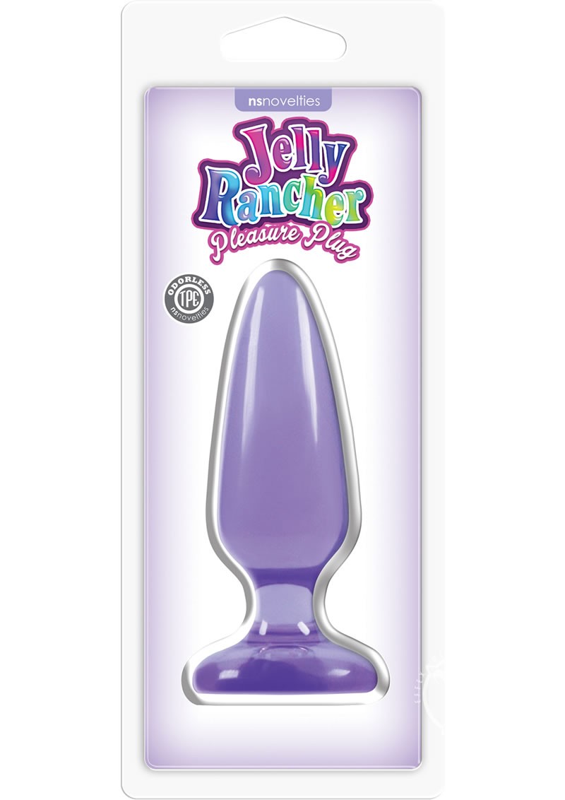 Jelly Rancher Pleasure Plug Medium Purpl