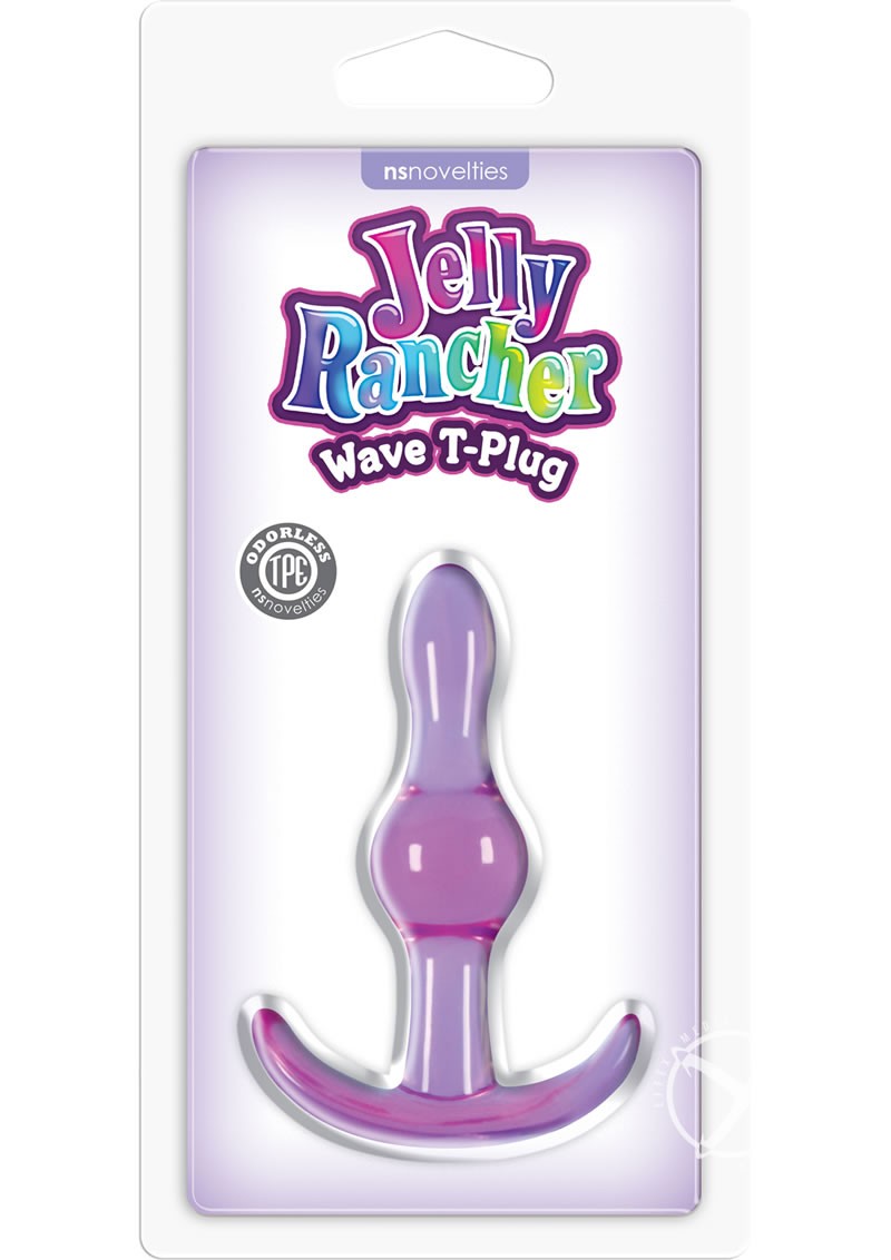 Jelly Rancher Wave T-Plug Purple Small